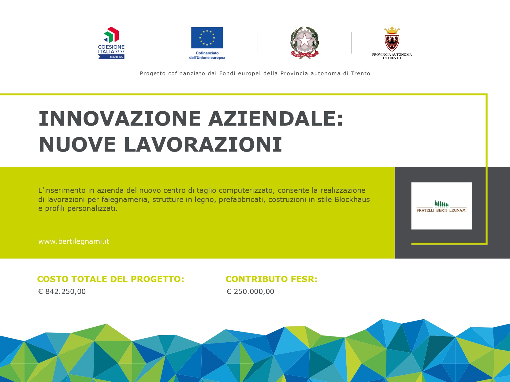 FESR Lavorazioni